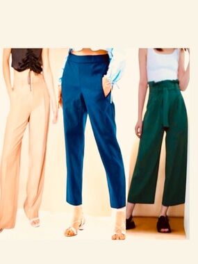 NEW Aritzia Effortless Linnea Culotte Dorantal Pants Size 6